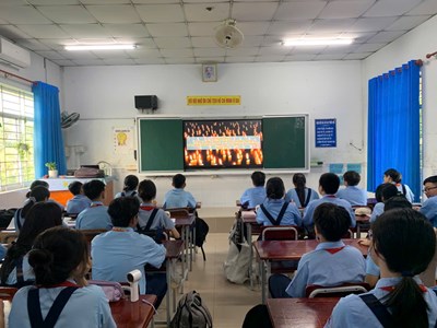 Trường thcs bình thọ tổ chức lễ tưởng niệm các nạn nhân tử vong do tai nạn giao thông năm 2025