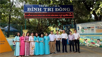 Giới thiệu trường THCS Bình Trị Đông - Quận Bình Tân
