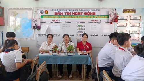 Hội thi giáo viên chủ nhiệm giỏi cấp trường năm học 2024-2025