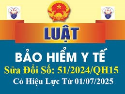 Luật số  51/2024/QH15 sửa đổi, bổ sung một số điều của Luật Bảo hiểm y tế