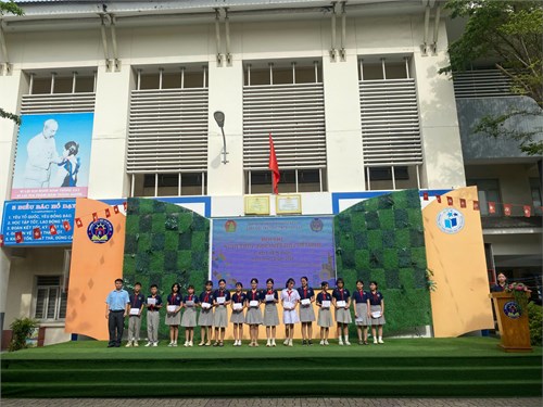 Hội thi Nghi thức Đội TNTP Hồ Chí Minh cấp Liên đội năm học 2025 – 2026