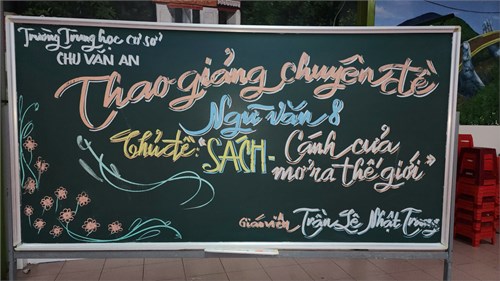 Thao giảng chuyên đề môn Ngữ văn: Sách - cánh cửa mở ra thế giới