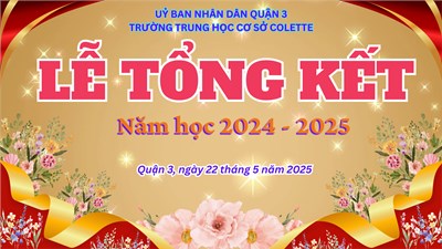 Lễ Tổng kết năm học 2024-2025