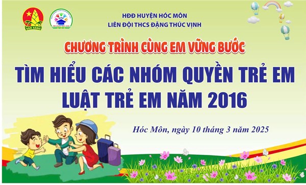 Chuyên đề tìm hiểu các nhóm quyền trẻ em