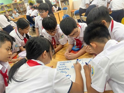 Khi  AI  gõ cửa lớp học - thắp lên cảm hứn cùng “Our school”