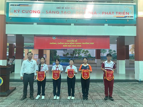 Liên Đội trường THCS Đặng Trần Côn tổng kết phong trào thi đua tuần 06 Học kỳ I