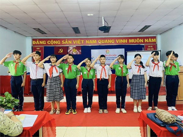 Đại hội Liên đội Trường THCS Đa Phước năm học 2025-2026