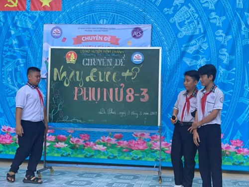 Tuyên truyền tìm hiểu về ngày Quốc tế Phụ Nữ 08/03