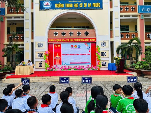 Lễ phát động chủ đề công tác đội và phong trào thiếu nhi năm học 2025 - 2026