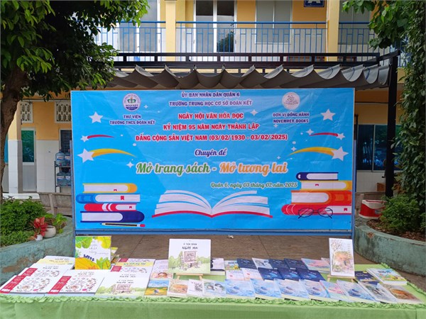 Ngày hội đọc sách năm học 2024 - 2025 với chủ đề  Mở trang sách - Mở tương lai  và cùng giao lưu với diễn giả Nguyễn Hiếu Văn