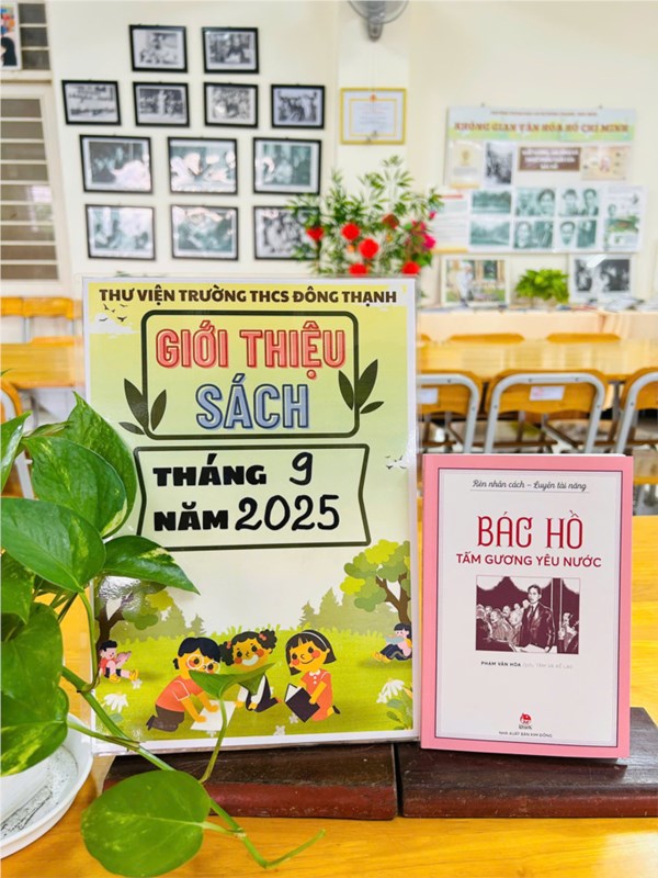 Giới thiệu sách tháng 9 năm 2025 của Thư viện Trường THCS Đông Thạnh