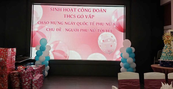 Sinh hoạt công đoàn - trường thcs gò vấp
  mừng ngày quốc tế phụ nữ 8/3 năm 2025