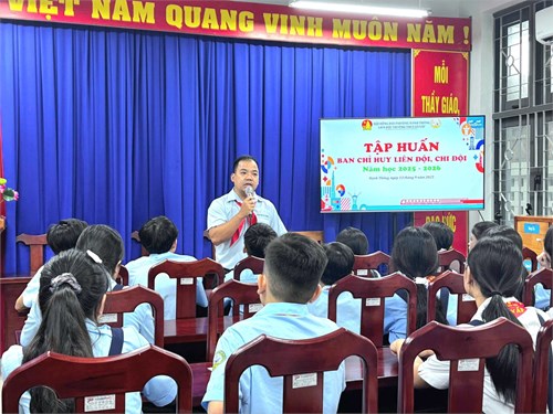 📢Nâng cao năng lực đội viên - Bước đệm vững chắc cho một năm học hiệu quả📢