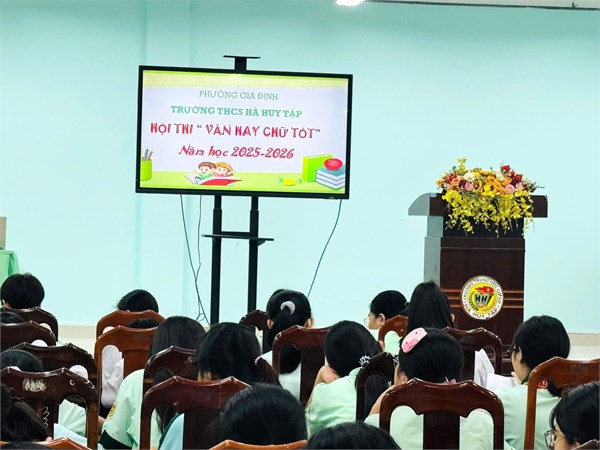 Văn hay chữ tốt cấp trường