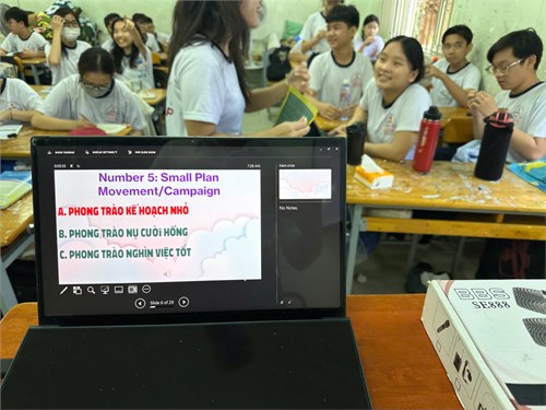 Mô hình giải pháp  Tiếp tục nâng cao hiệu quả ứng dụng công nghệ thông tin và chuyển đổi số trong hoạt động đội và phong trào thiếu nhi  năm học 2024-2025