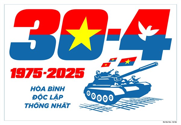 Chào mừng 50 năm ngày giải phóng miền Nam, thống nhất đất nước (30/4/1975 - 30/4/2025)