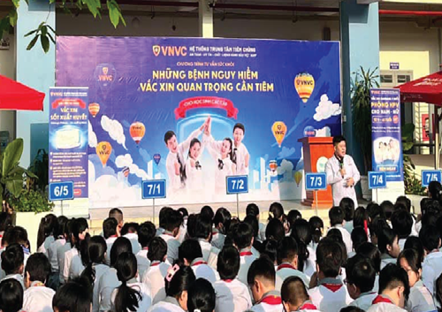 TRUYỀN THÔNG SỨC KHOẺ
Chương trình tư vấn sức khỏe học sinh, những vắc xin học sinh cần tiêm, để bảo vệ sức khỏe.