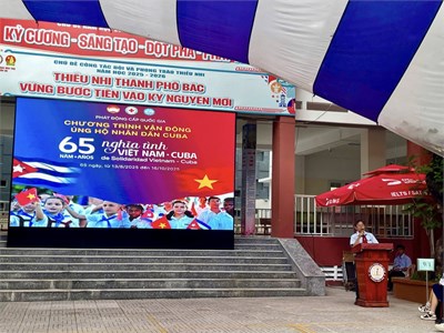 Quyên góp giúp đỡ nhân dân Cuba - Ủng hộ đồng bào bị ảnh hưởng bởi bão số 4, số 5 gây ra
