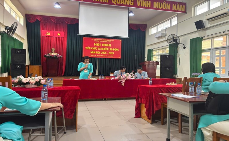 Hội nghị Viên chức và người lao động năm học 2025 - 2026