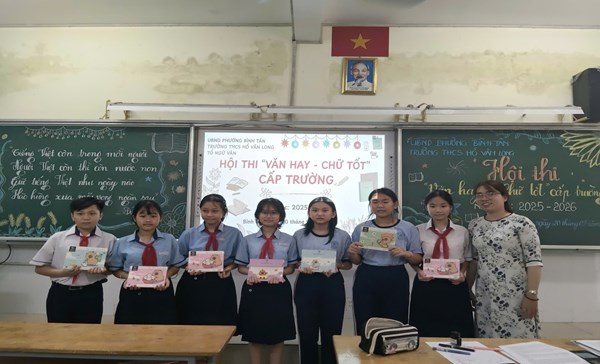 Hội Thi Văn Hay Chữ Tốt Cấp Trường Năm Học 2025-2026