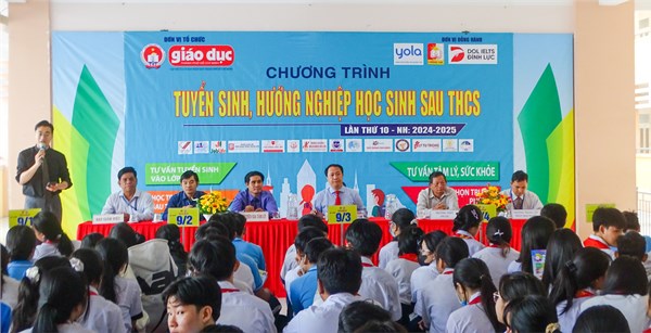 Chương trình tuyển sinh, hướng nghiệp học sinh sau tốt nghiệp trung học cơ sở lần thứ 10 năm học 2024 - 2025