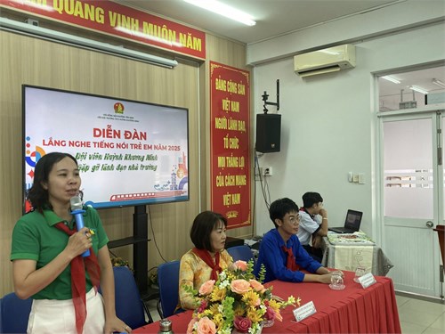 Diễn đàn  Lắng nghe tiếng nói trẻ em     năm 2025