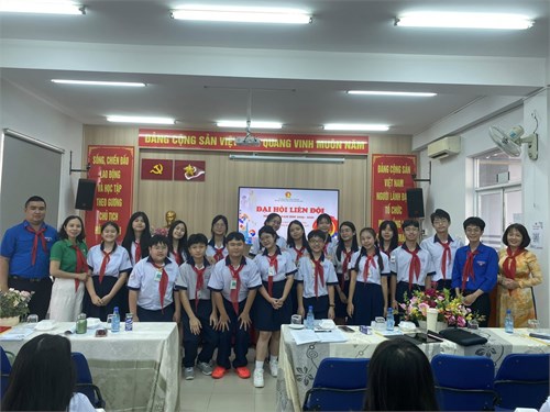 Đại hội liên đội trường thcs huỳnh khương ninh nhiệm kì năm học  2025 – 2026