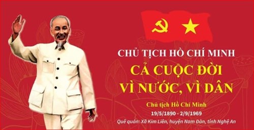 Chủ tịch Hồ Chí Minh vĩ đại sống mãi trong sự nghiệp của chúng ta!😍