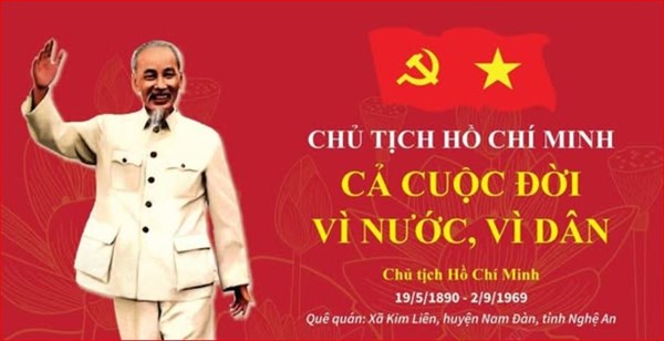 Chủ tịch Hồ Chí Minh vĩ đại sống mãi trong sự nghiệp của chúng ta!😍