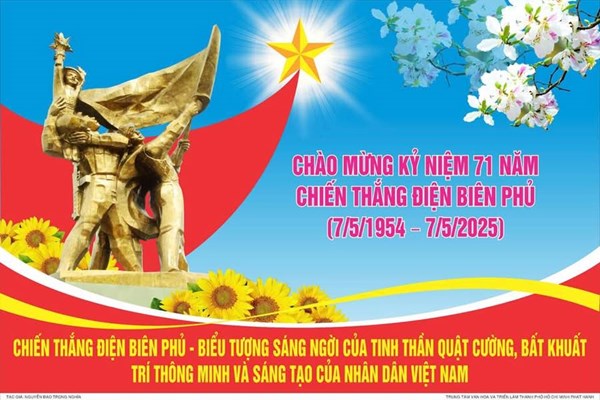 Kỷ niệm 71 năm Chiến thắng Điện Biên Phủ (07/5/1954 - 07/5/2025) - Bản hùng ca bất diệt của dân tộc Việt Nam