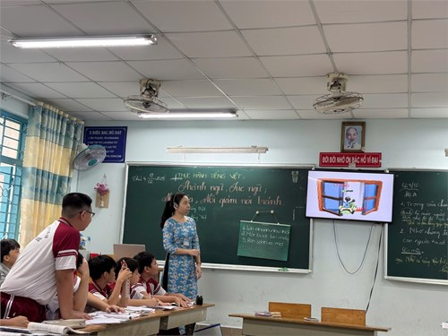 Thao giảng chuyên đề tháng 02/2025 - Ngữ văn 7 - Bài: Thực hành tiếng Việt (Giáo viên: Cô Trịnh Thị Huệ)