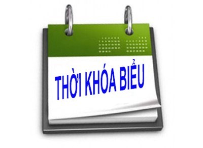 Thời khóa biểu số 4