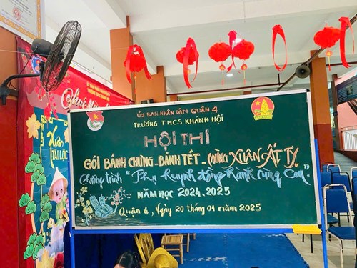 Hội thi gói banh Chưng-bánh Tét mừng Xuân Ất Tỵ 2025