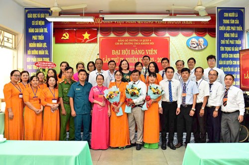 Đại Hội Chi bộ Trường THCS Khánh Hội lần thứ IX, nhiệm kỳ 2025-2027