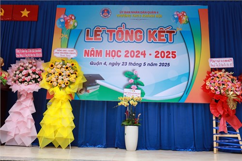 Lễ tổng kết năm học 2024-2025