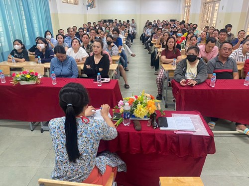 Họp PHHS Khối 6 chuẩn bị năm học mới 2025-2026