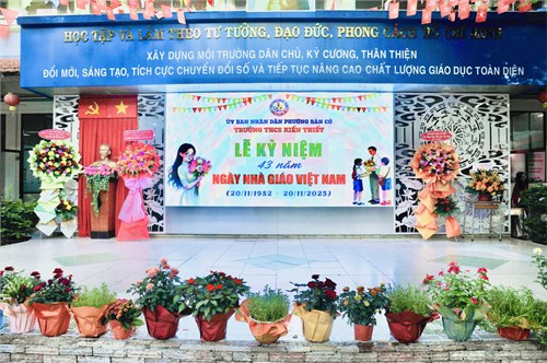 🌼 Lễ Kỷ niệm 43 năm Ngày Nhà giáo Việt Nam 20/11 🌼