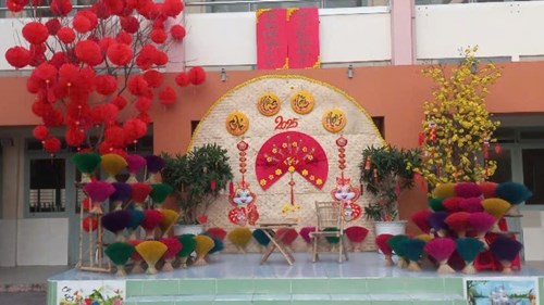 Sáng ngày 22/01/2025, trường THCS Lê Lai tổ chức Ngày hội “Mừng Xuân Ất Tỵ - năm 2025”