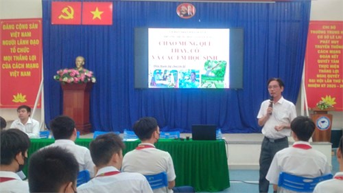 Trường THCS Lê Lai tổ chức tư vấn hướng nghiệp cho học sinh lớp 9, năm học 2024 - 2025