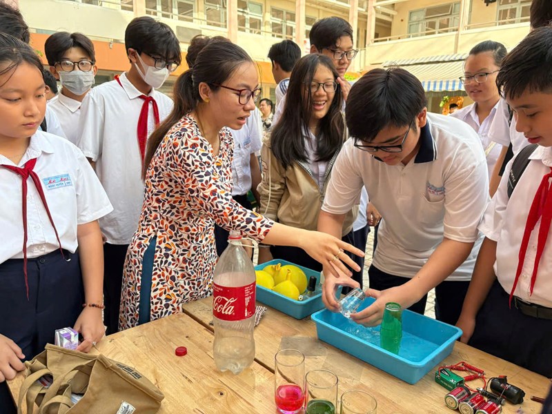 Ngày hội stem khoa học tự nhiên – khơi nguồn sáng tạo