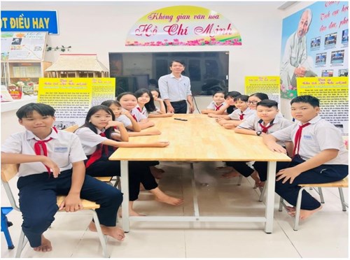 Lan tỏa không gian văn hóa hồ chí minh – hoạt động ý nghĩa của liên đội trường trung học cơ sở lê lai