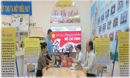 Tổ nghệ thuật trường trung học cơ sở lê lai tăng cường tích hợp giáo dục nghệ thuật với tư tưởng hồ chí minh