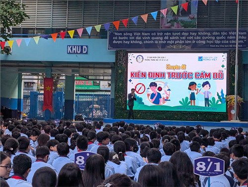 Sinh hoạt chuyên đề kỹ năng sống  Kiên định trước cám dỗ 