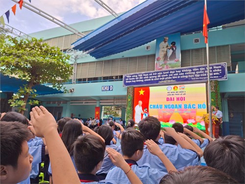 Tiểu đoàn Lê Lợi tổ chức đại hội Cháu ngoan Bác Hồ năm học 2024 - 2025