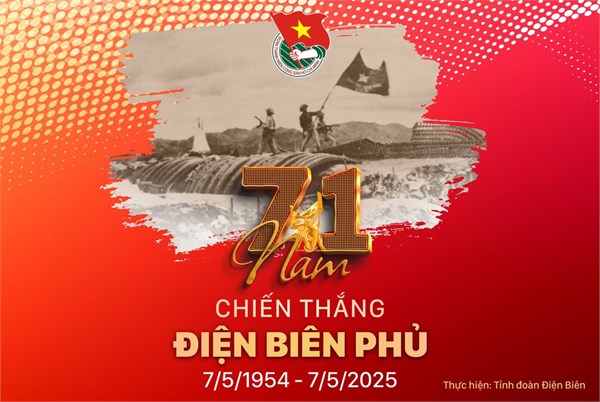 Chào mừng kỷ niệm 71 năm chiến thắng Điện Biên Phủ (07/5/1954 - 07/5/2025)