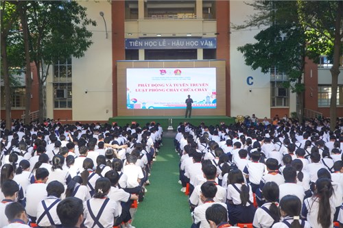 Phát động và Tuyên truyền Luật phòng cháy, chữa cháy