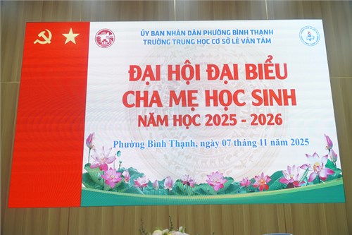 Đại hội đại biểu Cha mẹ học sinh năm học 2025-2026