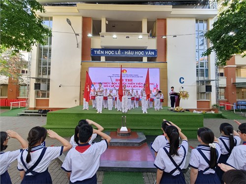 Hội thi Nghi thức Đội TNTP Hồ Chí Minh cấp Liên đội năm học 2025 - 2026