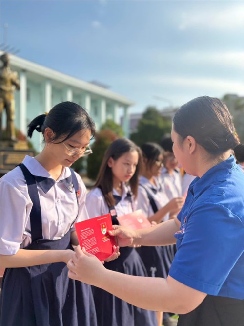 Lễ kết nạp Đoàn viên đợt 2 năm 2025