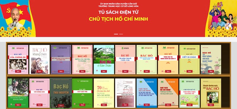 Tủ sách điện tử Chủ tịch Hồ Chí Minh
